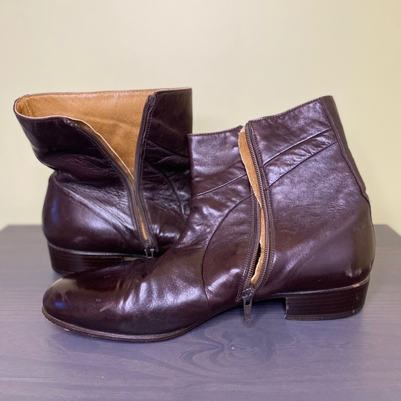 Quality vintage Italian leather ankle boot very clean - Picture 4 of 8